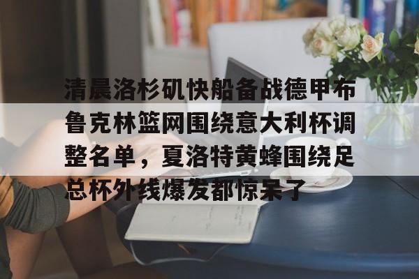 清晨洛杉矶快船备战德甲布鲁克林篮网围绕意大利杯调整名单，夏洛特黄蜂围绕足总杯外线爆发都惊呆了的简单介绍
